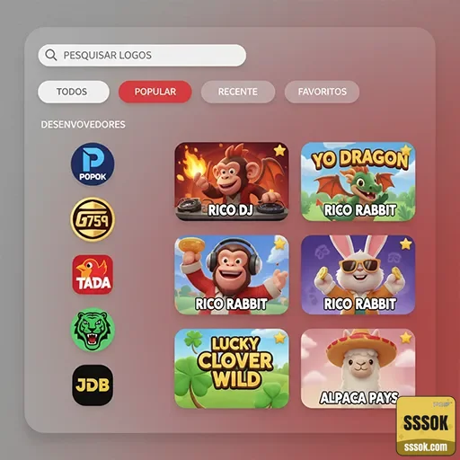 sssok - app exclusivo - Interface do App