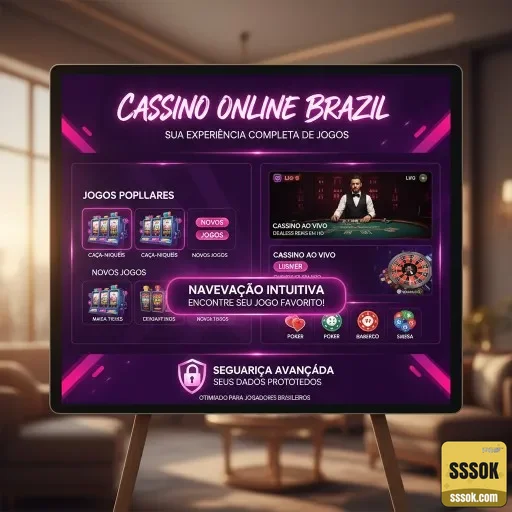 sssok - interface premium - Cadastro na Plataforma